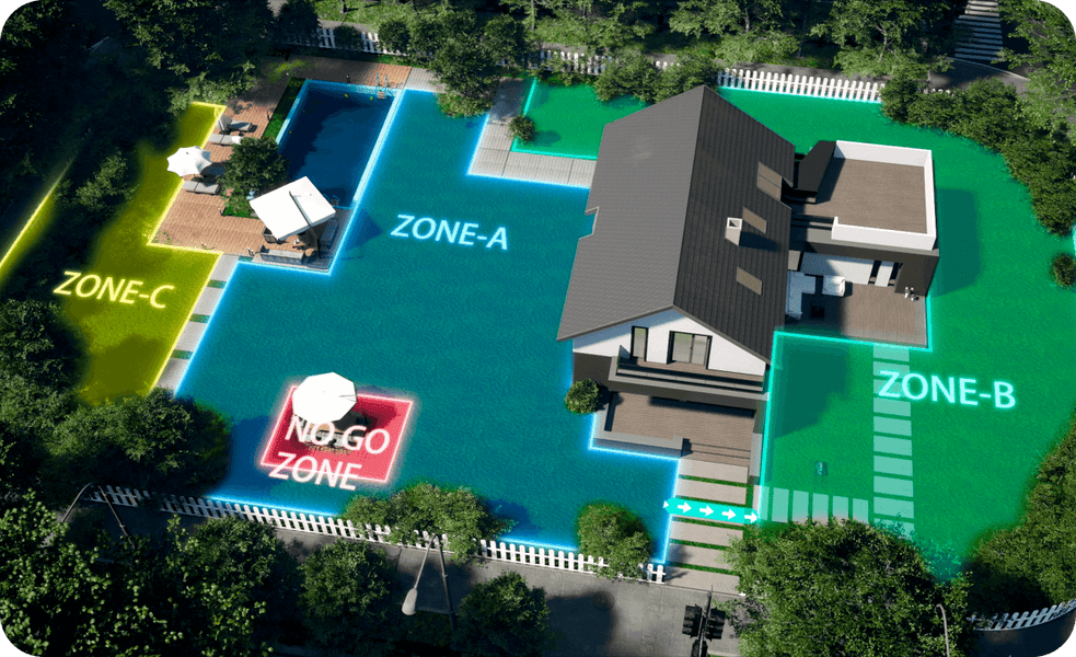 Up To 40 Multiple Zone Management