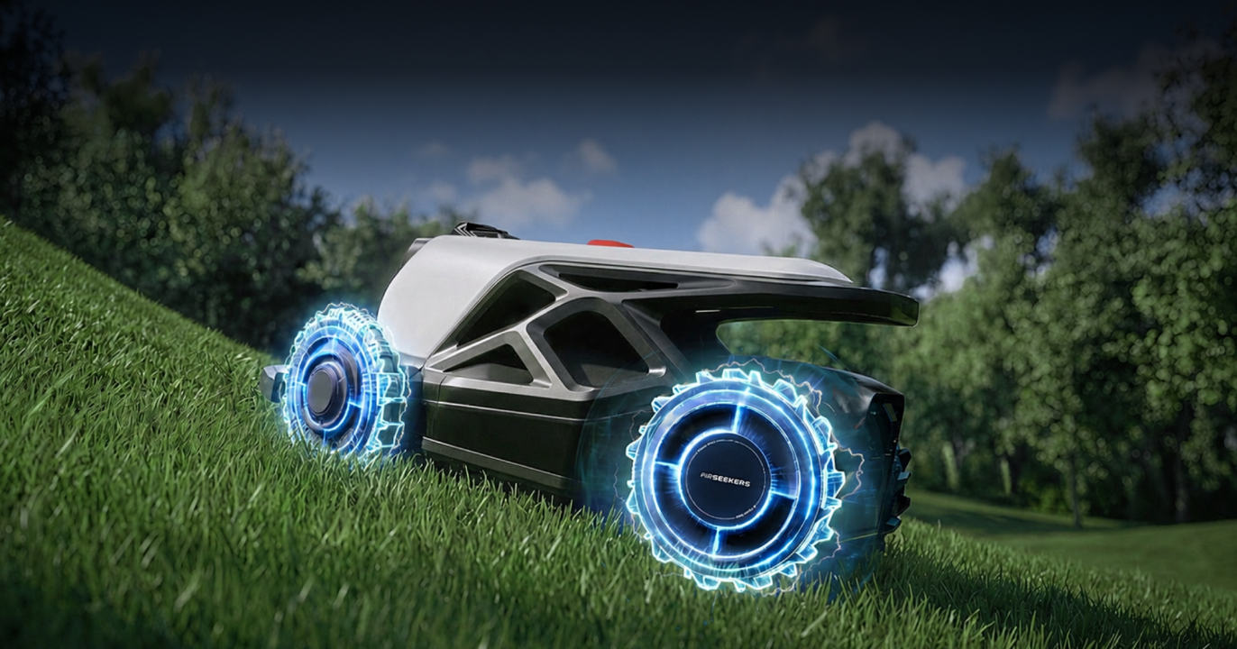 Omni-Wheel Design – Turf-Save Moving