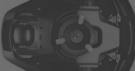 3-Tier Aerodynamic Flowcut™ Mowing System