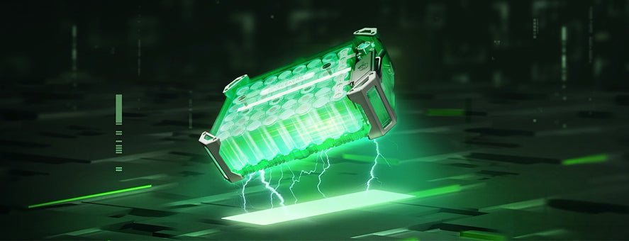 1/4 Acre Per Charge with Fast Charging